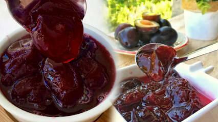 Cum să faci cea mai ușoară dulceață de prune damson? Reteta de dulceata de prune in deplina consistenta