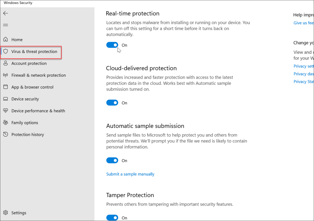 utilizați securitatea Windows pe Windows 11 pentru o protecție optimă