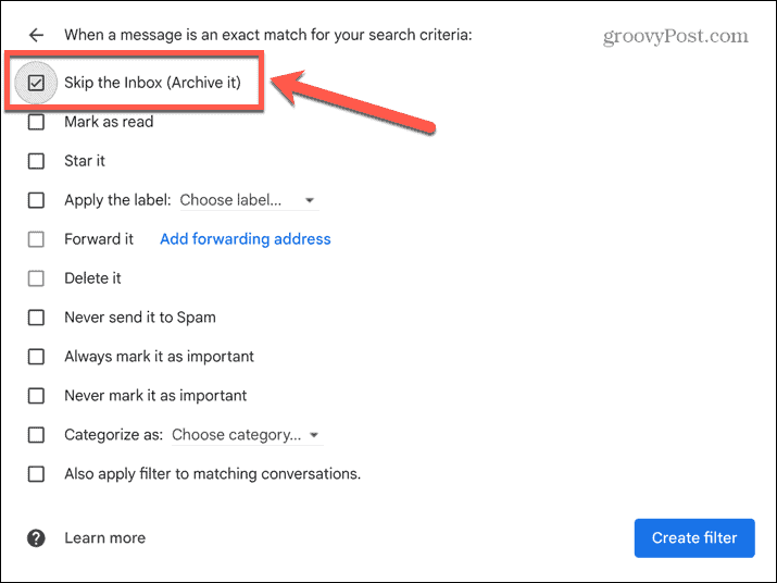gmail omite inbox