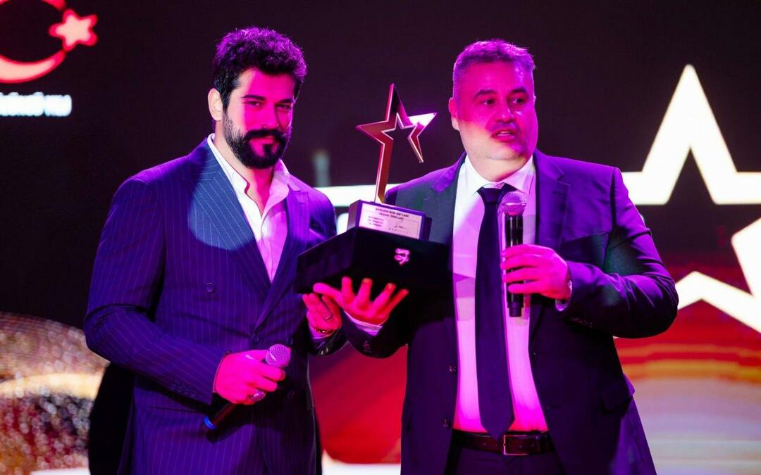 Premiile pentru cea mai bună realizare din Europa Burak Özçivit