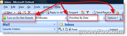 Configurarea priorităților de e-mail Microsoft:: groovyPost.com