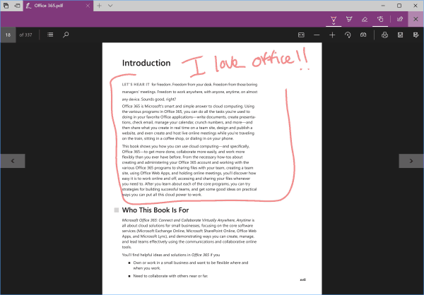 Windows 10 Preview Build 16188 Adăugă caracteristici PDF New Edge și multe altele