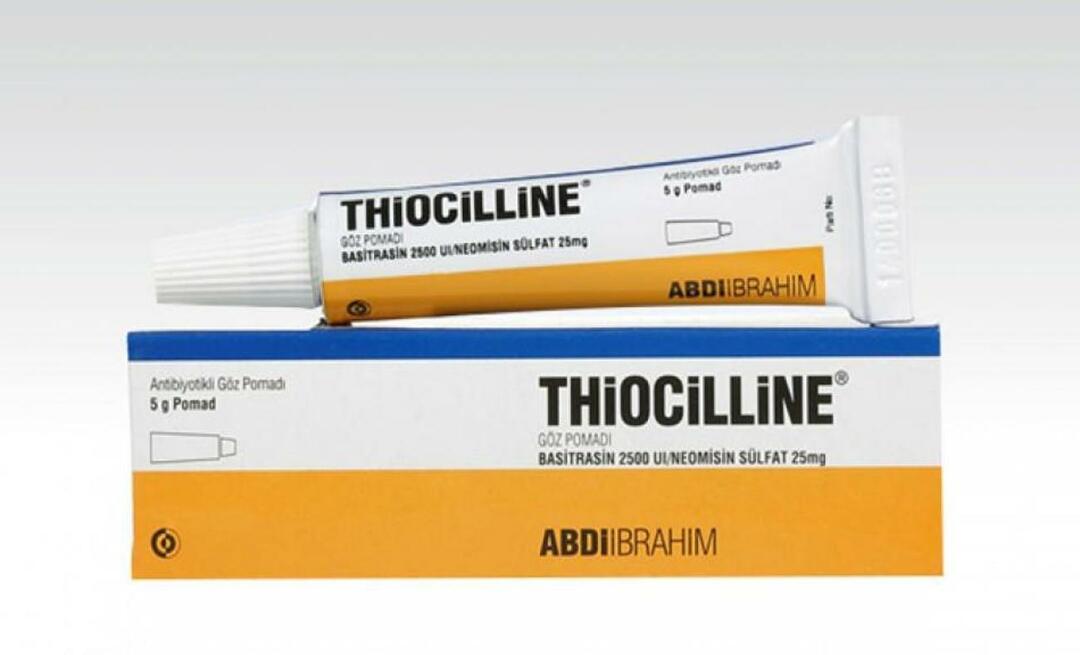 Ce este tiocilina, pentru ce se utilizează, ce face? Crema cu tiocilina pret 2023