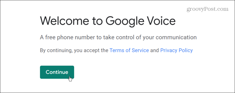 bun venit la Google Voice