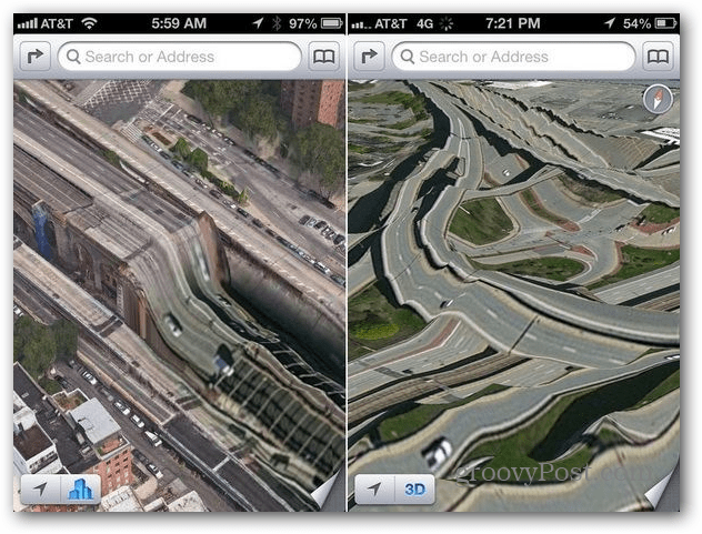 Hărțile Apple sunt mai puțin precise decât Google și Studiul Bing