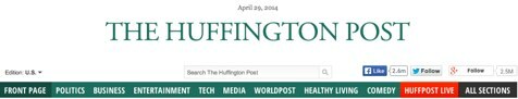 antetul Huffington Post