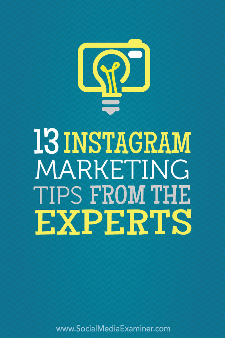 13 sfaturi de marketing Instagram de la experți: examinator de social media