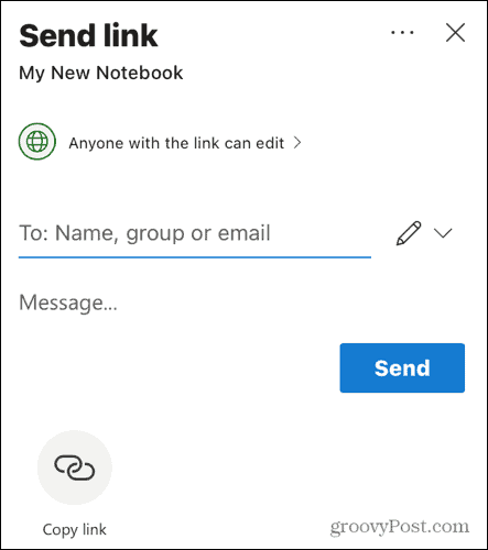 Partajați un notebook în OneNote pentru web
