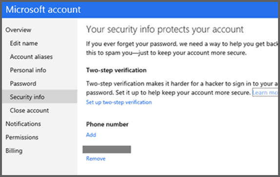 Securitate: Microsoft lansează verificările în doi pași Conturile Microsoft ale utilizatorilor