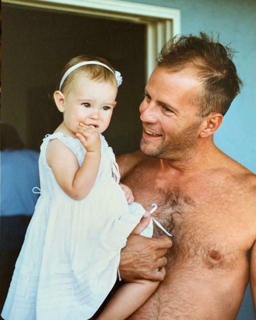 Bruce Willis și fiica sa Rumer Willis