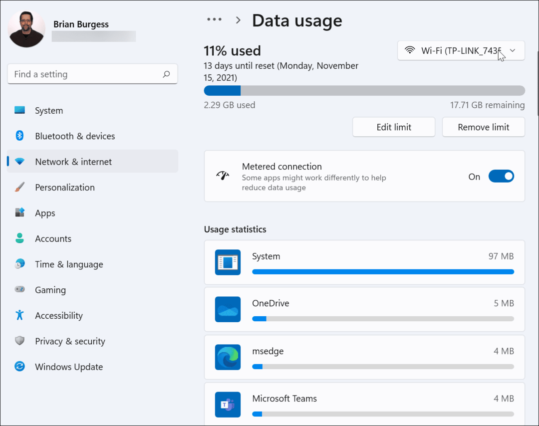 Cum să configurați o conexiune măsurată în Windows 11