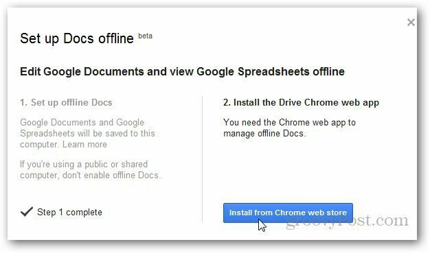 Documente Google Offline 2