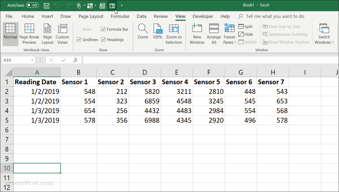 Cum se creează un formular de introducere a datelor în Excel