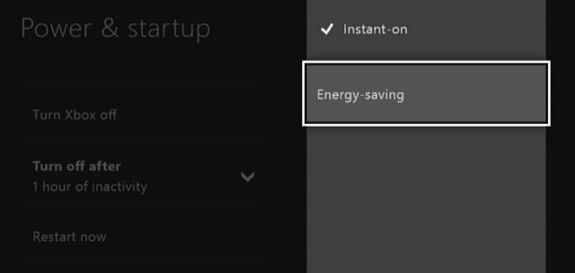 Sfat Xbox One: Activați modul de economisire a energiei
