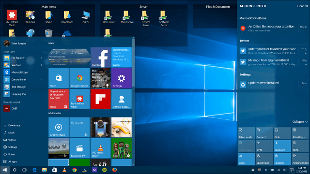 Cum să faceți o copie de siguranță cu Windows 10 Start Layout Meniu