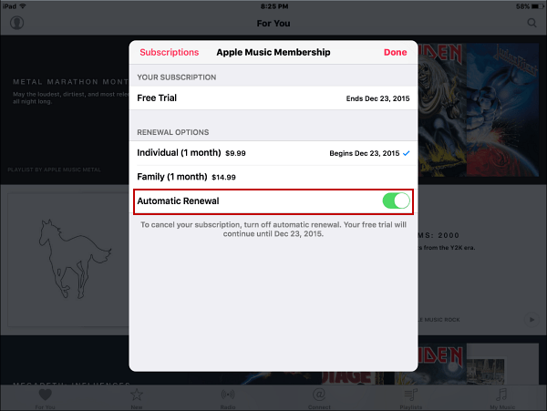 4 reînnoire automată iOS 9