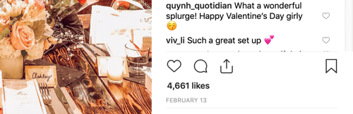 Cum să recrutezi influențatori sociali plătiți, exemplu de postări de influențatori Instagram cu comentarii și mii de aprecieri
