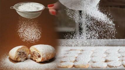 Ce este zahărul glazur și ce ingredient este zahărul glazur? Utilizări de zahăr pudră