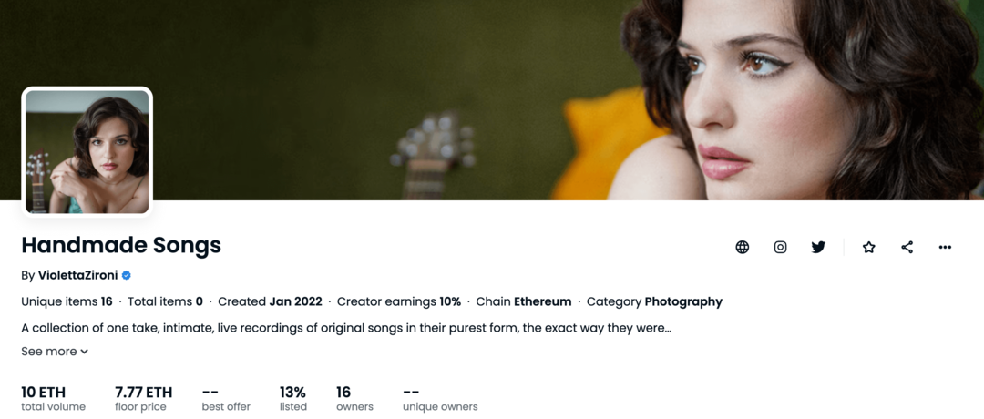 Muzică și NFT: Strategia de lansare a Violettei Zironi: Social Media Examiner