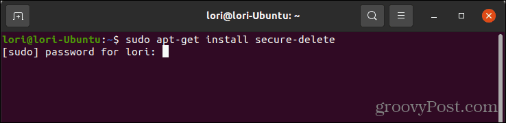 Instalați ștergere securizată în Linux