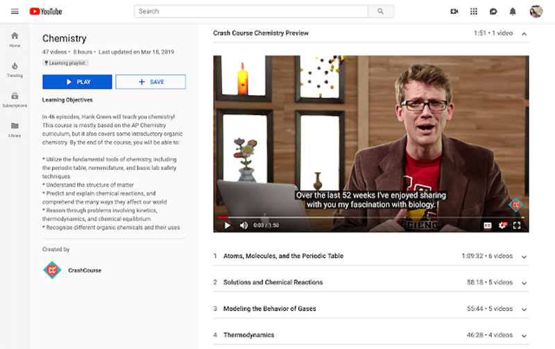 YouTube introduce Playlisturi de învățare pentru a oferi un mediu de învățare dedicat persoanelor care vin să învețe pe YouTube.