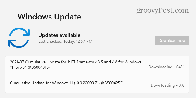 Actualizare Windows 11