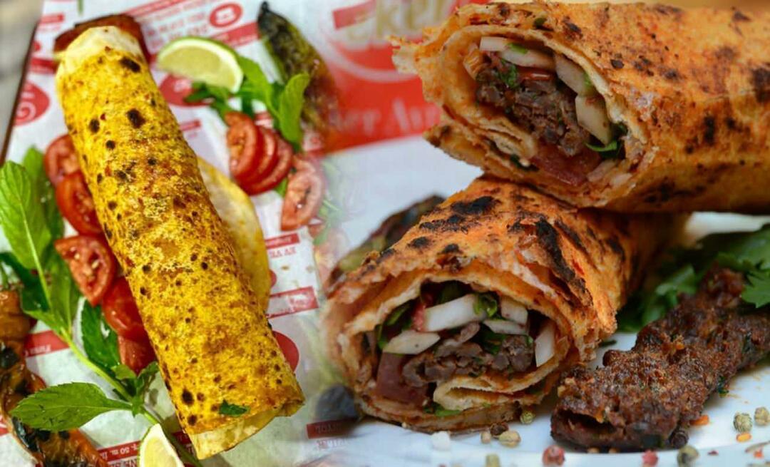 Cum să faci faimosul Harbiye Kebab al lui Hatay? Ce este Harbiye Wrap?