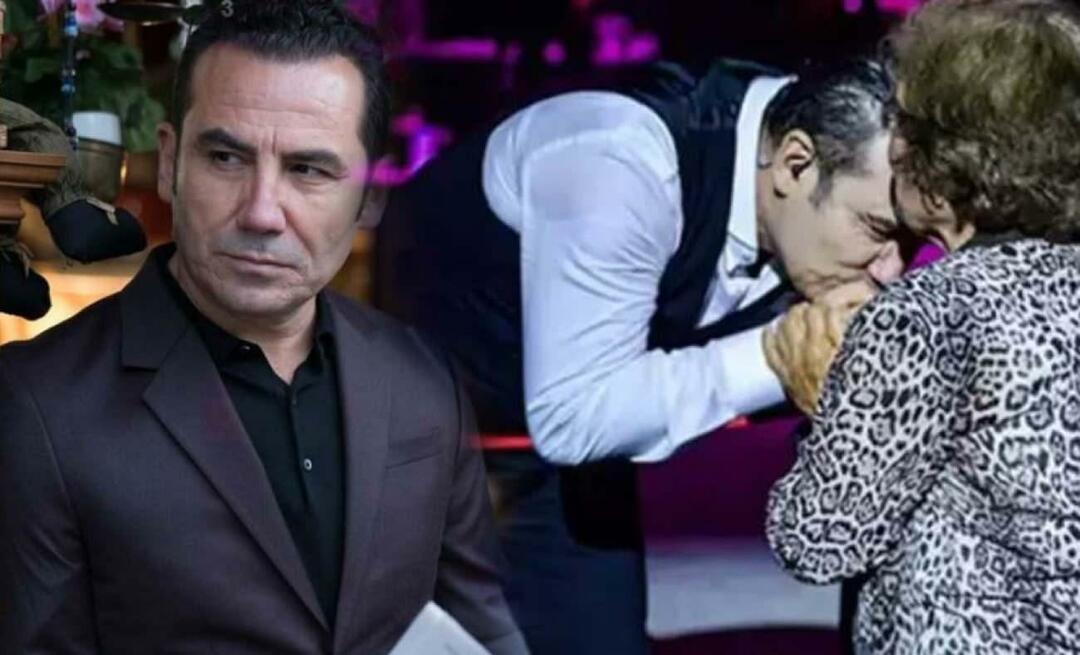 Ferhat Göçer a fost apreciat pentru acțiunea sa! I-a sărutat mâna mamei sale pe scenă