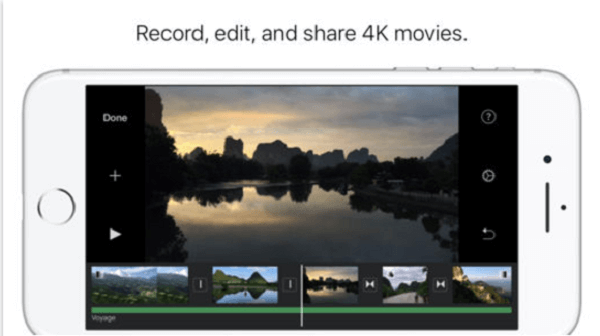 Videoclipurile scurte pot fi editate cu software de bază, cum ar fi iMovie.