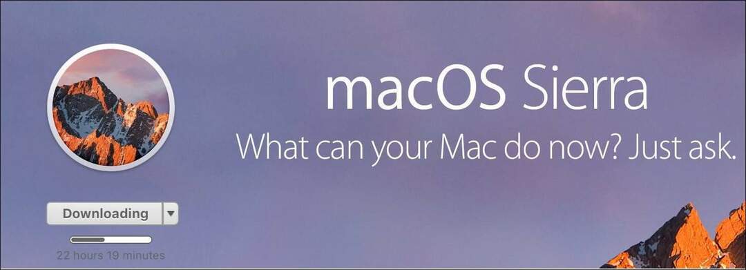 Cum să descărcați și să instalați MacOS Sierra