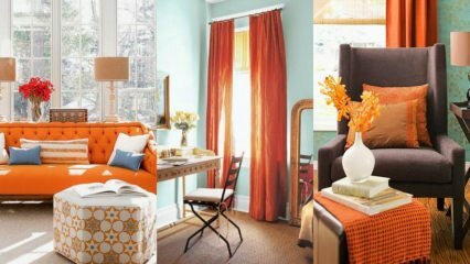 Idei de decorare acasă cu portocaliu