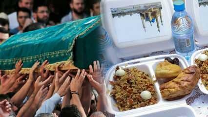 Este permis să distribui alimente după o persoană decedată? islam