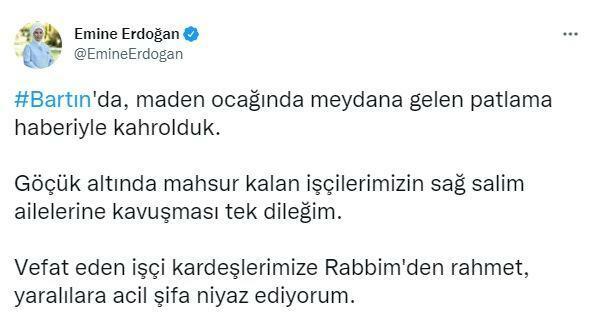 Împărtășirea lui Emine Erdogan
