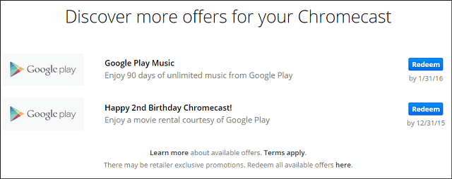 Proprietarii Google Chromecast obțin o închiriere de filme gratuite pentru cel de-al doilea aniversare