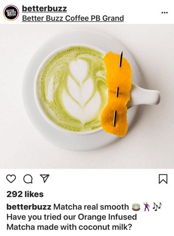 Cum să vindeți mai multe produse pe Instagram, exemplu foto 2 stilizat.