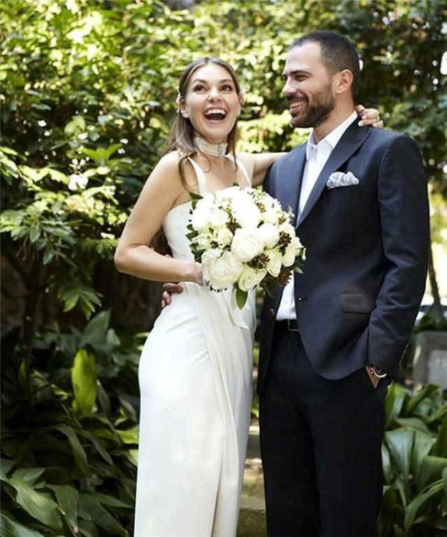 Fotografie de nuntă cu Asli Enver și soțul ei