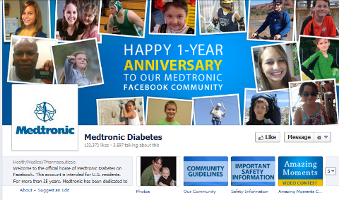 pagina de Facebook medtronic
