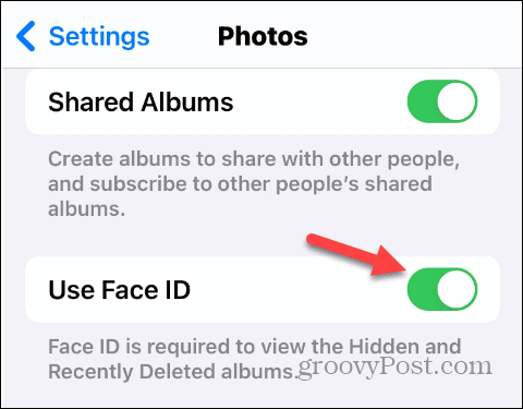 Ascundeți și afișați fotografiile de pe iPhone