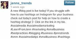 hashtaguri despre tendințele jenns