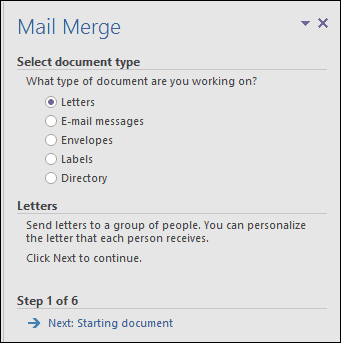 Mail Merge 2