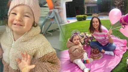 Tort de ziua de naștere a cântăreței Bengü către fiica ei Zeynep! Baby Zeynep are 1 an ...
