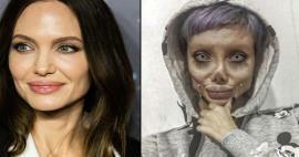 A spus că va arăta ca Angelina Jolie, s-a transformat într-un zombi!