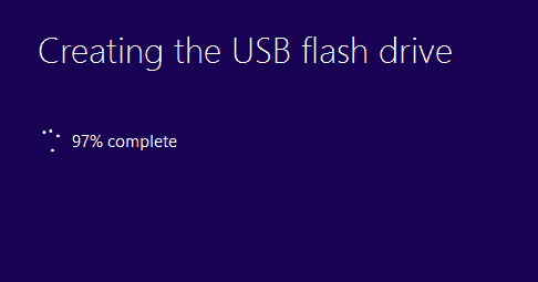 Creare USB