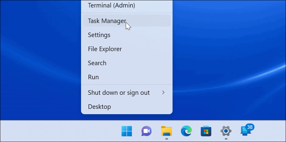 deschideți managerul de activități, verificați informațiile RAM pe Windows 11