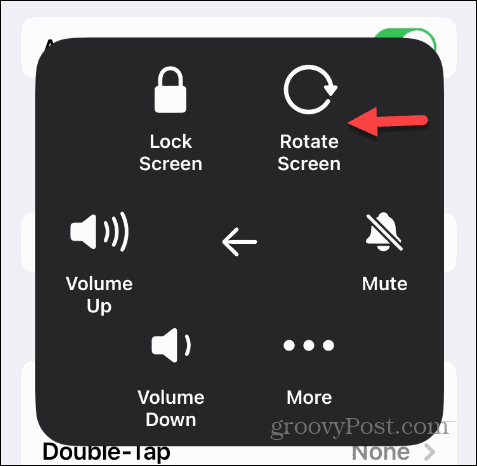 Dezactivați Rotația ecranului pe iPhone