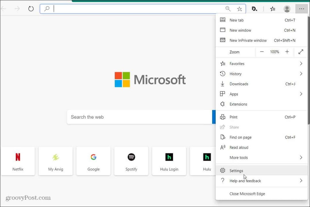 Cum se schimbă folderul de descărcări în Microsoft Edge