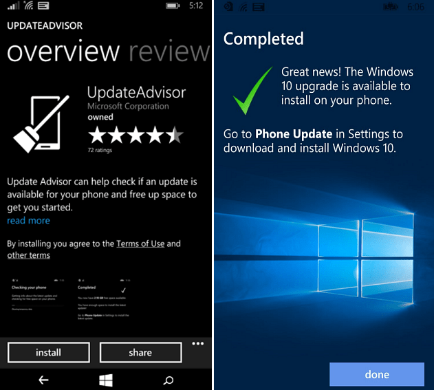 Pregătiți-vă telefonul Windows pentru upgrade-ul Windows 10 pentru mobil
