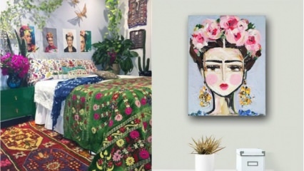 Sugestii decorative în conformitate cu stilul "Frida Kahlo"