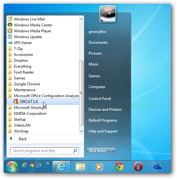 Windows 7 OffCat