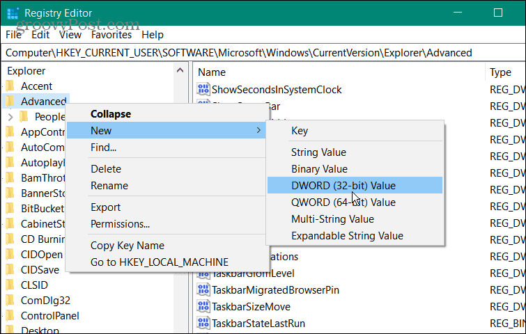 Măriți elementele din lista de salt pe Windows 